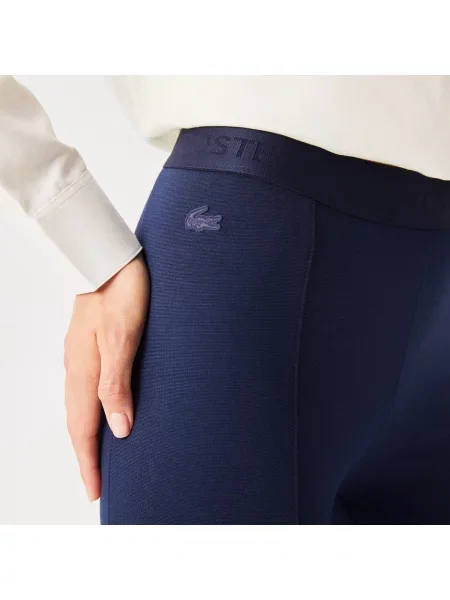 Lacoste Spodnie Lacoste granatowe