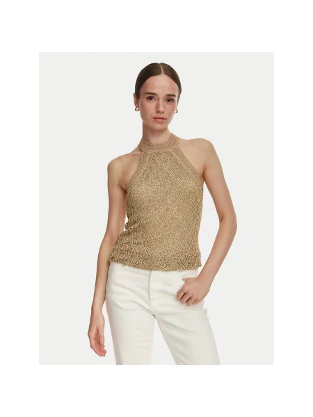 Guess Top Zlatna Regular Fit