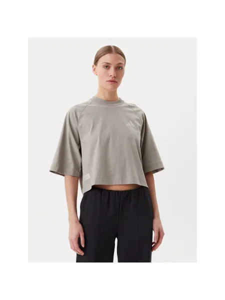Adidas Majica Mercedes AMG Petronas Formula One Team Premium Oversize bež