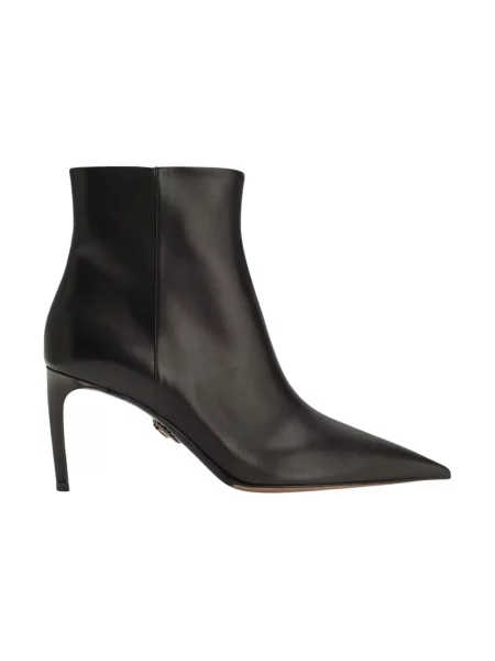 Botki Dolce And Gabbana skórzane czarne