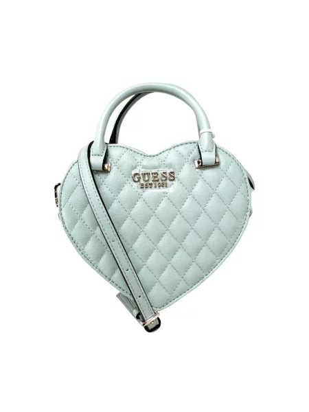 Torba Guess w serca zielona