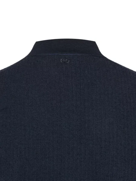 Πλεκτό polo Agnona μπλε