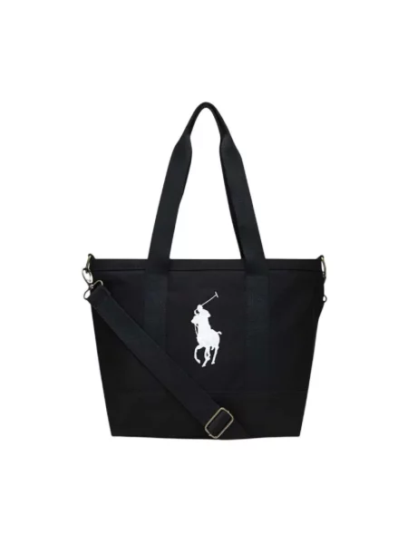 Shopperka Polo Ralph Lauren czarna
