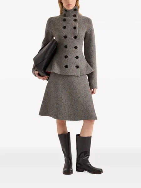 Плетено яке Proenza Schouler сиво