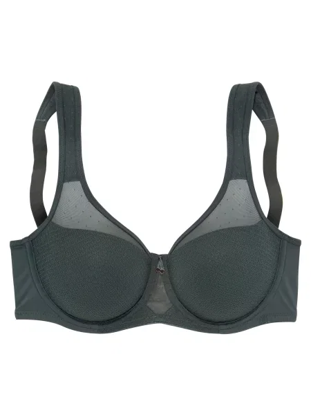 NUANCE Sutien închis verde