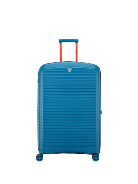 Roncato Kufr na kolečkách RONCATO TROLLEY GRANDE 4R EXP. ARCADE Valigie e Trolley' modrá