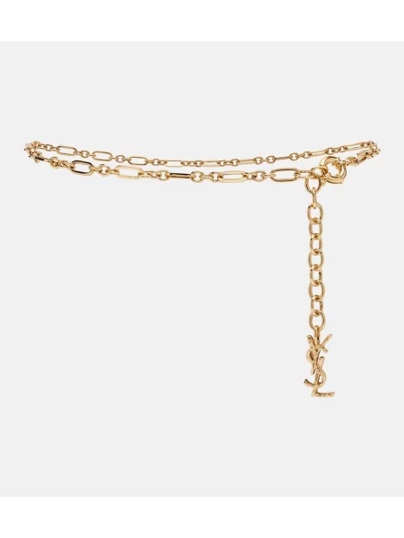 Cu centură curea Saint Laurent