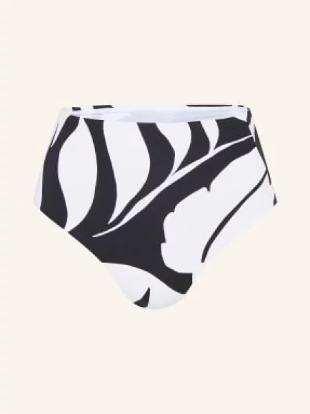 Max Mara Beachwear Bikiny S Vysokým Pasem Stilla černá bílá
