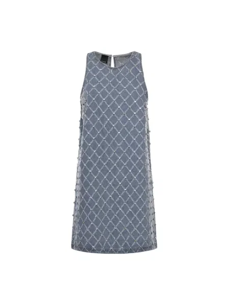 Sukienka Pinko garniturowa niebieska