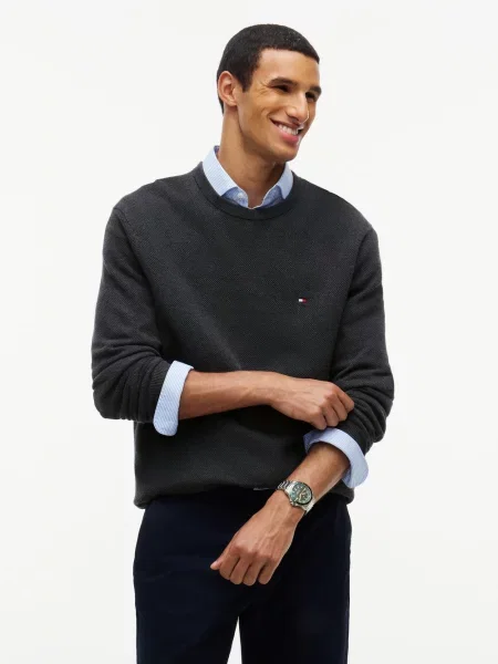 Tommy Hilfiger Sweter szary