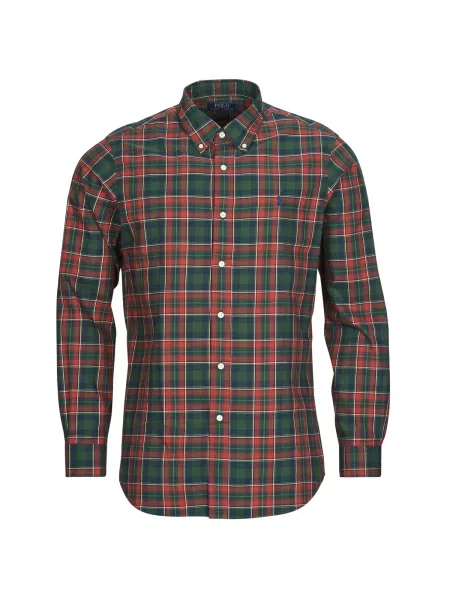 Kostkovaná keprová košile Polo Ralph Lauren