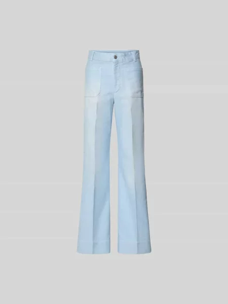 Jeansy o kroju wide fit z nakładanymi Victoria Beckham