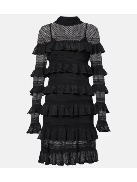 Rochie Zimmermann tricotate negru