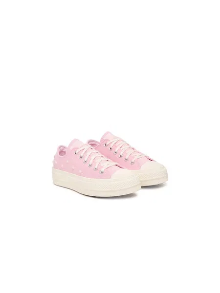 Sportbačiai Converse Chuck Taylor All Star Lift Platform Beads rožinė