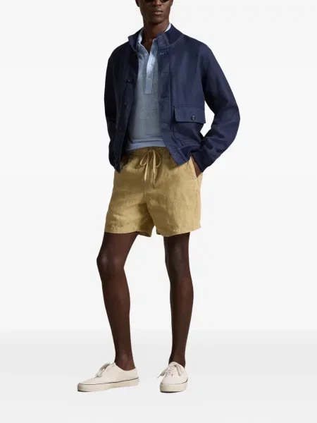 Gulerat șosete Polo Ralph Lauren de lână cu dungi negru