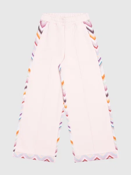Детские спортивные штаны Missoni розовые