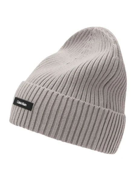 Calvin Klein Căciulă CLASSIC gri negru