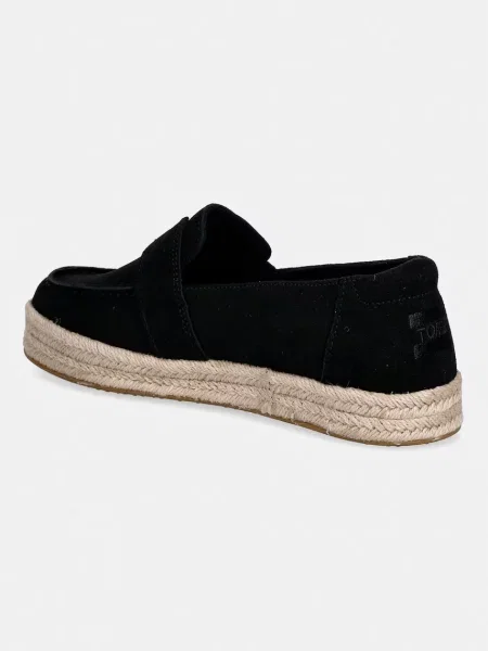 Toms espadryle zamszowe BLAKELY czarne