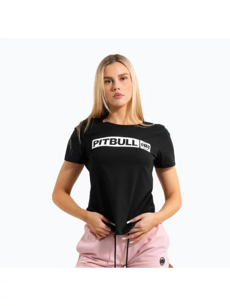 Pitbull дамска тениска T-S Hilltop черна