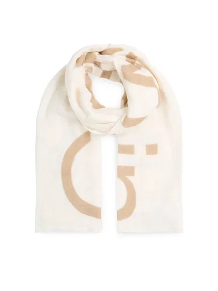 Calvin Klein sál női mintás bézs