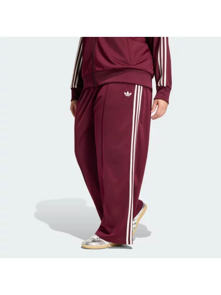 ADIDAS ORIGINALS Παντελόνι Firebird βουργουνδί λευκό