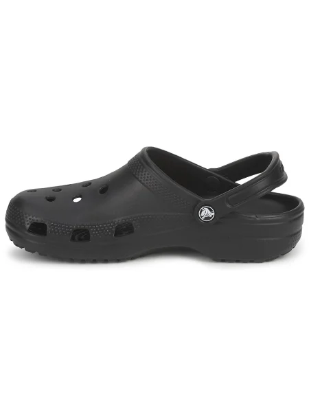 Papuci tip mules Crocs clasici negru