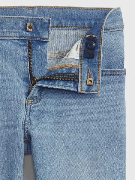 Pantaloni copii Gap albastru