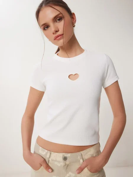 Happiness İstanbul Majica ecru