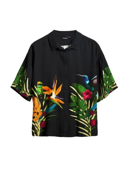 Desigual Cămașă Artemisa negru