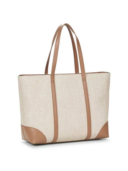 Armani Exchange Geantă shopper bej