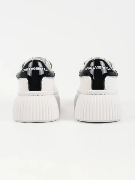 KARL LAGERFELD Sneakers Kreeper Lo alb