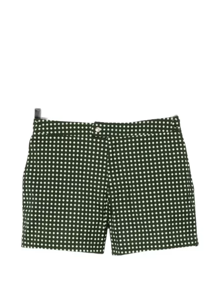 Slip de baie Tom Ford cu buline verde