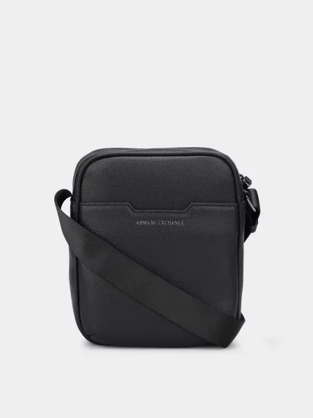 Armani Exchange Мессенджер Поліестер/поліуретан чорний