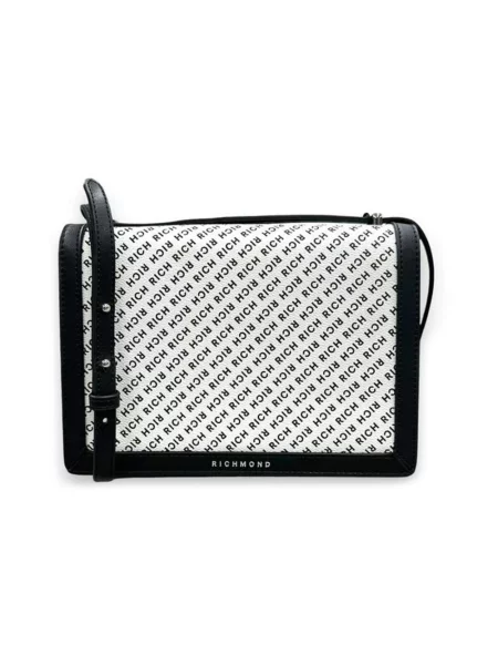 Torebka Richmond z nadrukiem czarna