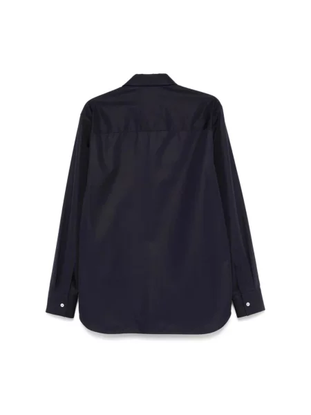 Koszula Jil Sander z długim rękawem biznesowa czarna
