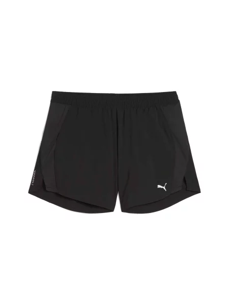 Короткие спортивные шорты Puma для бега черные