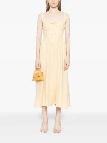 Rochie Reformation de costum galben