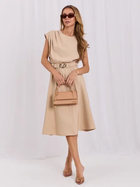 Rochie Italy Moda bej