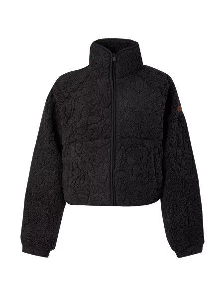 ROXY Jachetă fleece BLURRY' negru