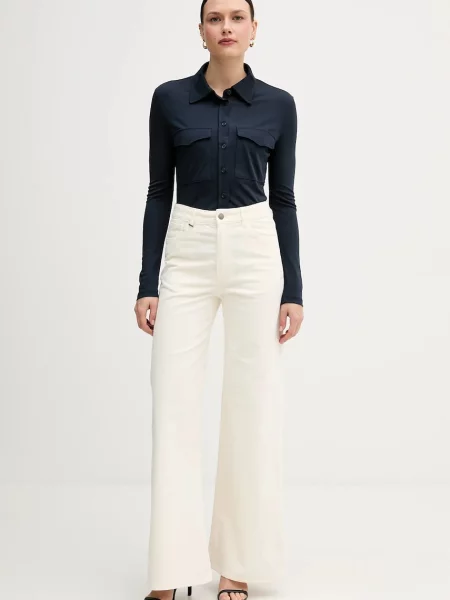 Сорочка Sisley regular класичний комір синій