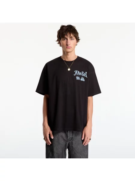 Tričko Diesel T-Shirt Black M černé