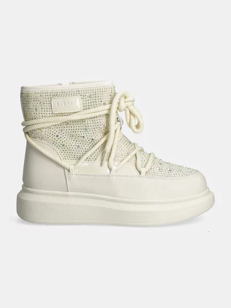 Зимові чоботи GOE бежевий WHITE білі