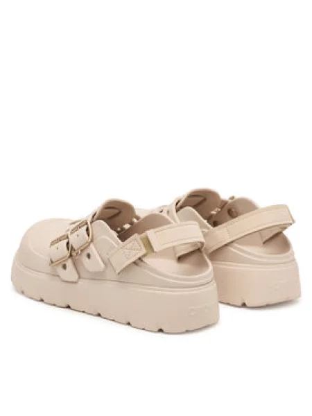 Sandále Crocs Loaferette Clog béžová
