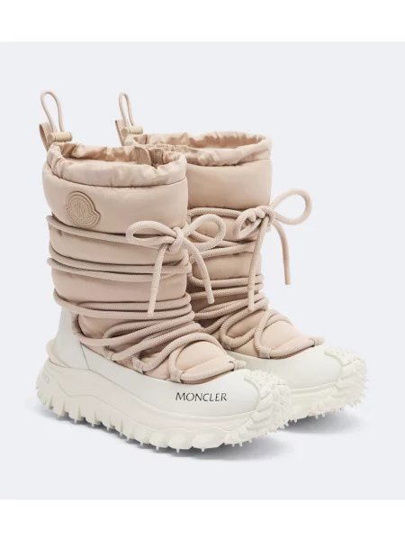 Cizme de zăpadă Moncler bej