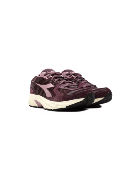 Sneakersy Diadora skórzane fioletowe