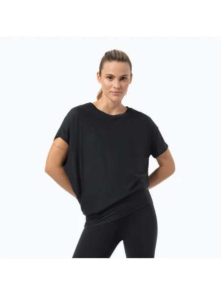 SUPER.NATURAL Yoga Loose Tee koszulka joga pilates merino L czarna