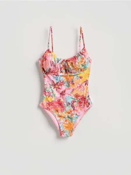 Reserved Costum de baie întreg oranj-mandarină