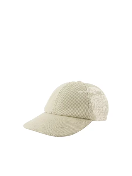 Czapka z daszkiem Burberry z logo szara