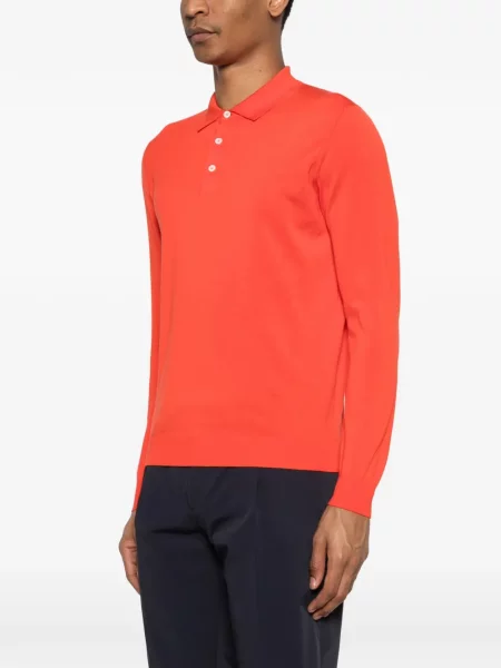 Dugo polo majica Drumohr narančasta