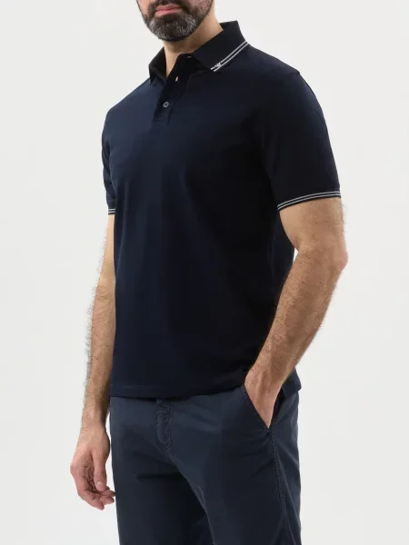 Поло Emporio Armani синее